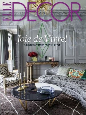 cover image of Elle Décor - US edition
